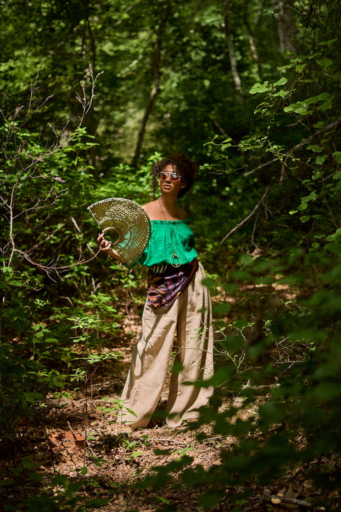Sylma Linen Top